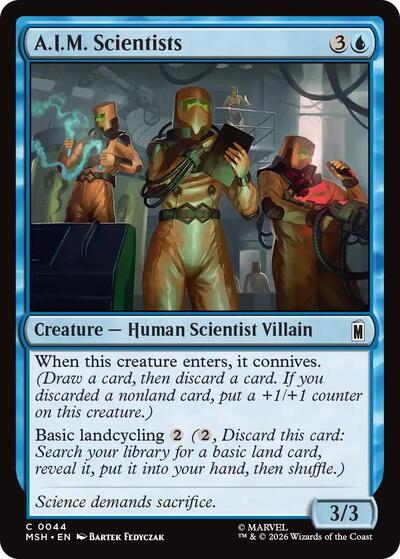 A.I.M. Scientists (Marvel Super Heroes) Near Mint - Nick Nack's Full Frontal Attack