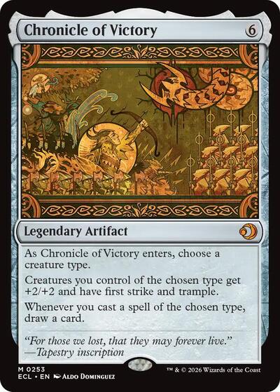 Chronicle of Victory (Lorwyn Eclipsed) Near Mint Foil - Nick Nack's Full Frontal Attack