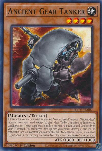 Ancient Gear Tanker (Legacy of Destruction) Near Mint 1st Edition - Nick Nack's Full Frontal Attack