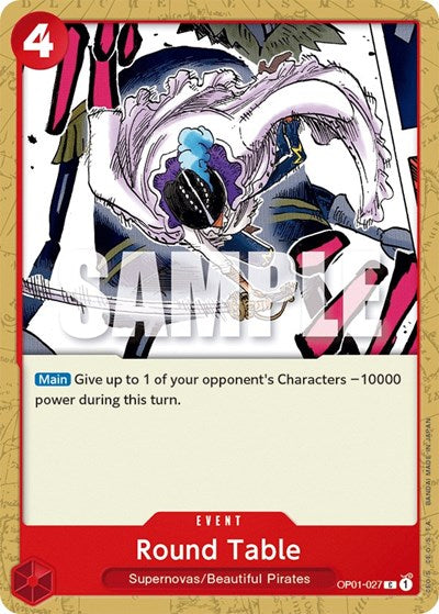 Round Table (Romance Dawn) Near Mint