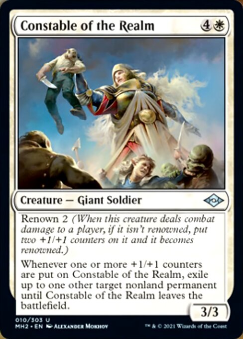 Constable of the Realm (Modern Horizons 2) Near Mint - Nick Nack's Full Frontal Attack