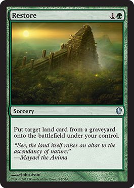 Restore (Commander 2013 Edition) Near Mint - Nick Nack's Full Frontal Attack