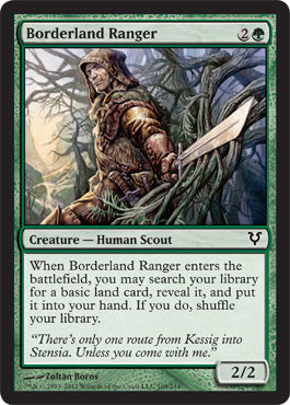 Borderland Ranger (Avacyn Restored) Light Play