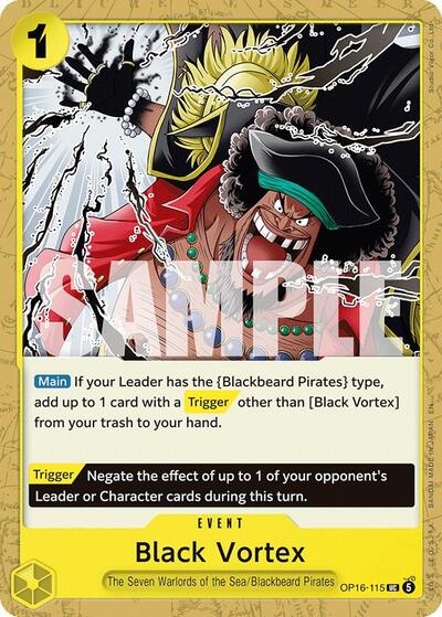 Black Vortex (The Time of Battle) Near Mint - Nick Nack's Full Frontal Attack