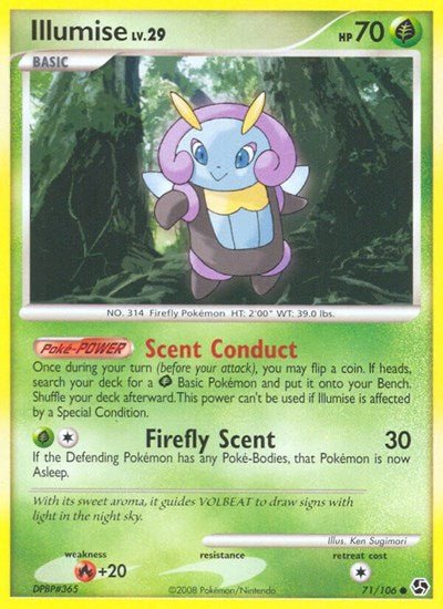 Illumise (Great Encounters) Light Play - Nick Nack's Full Frontal Attack