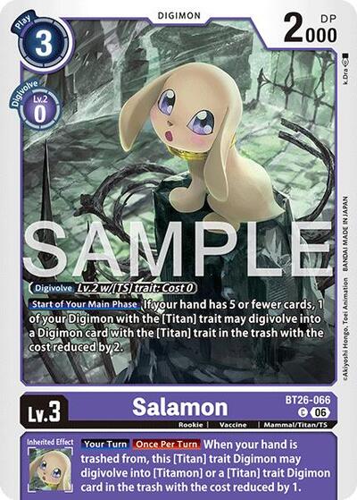 Salamon (Timeless Bonds) Near Mint