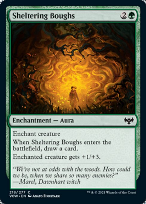 Sheltering Boughs (Innistrad: Crimson Vow) Near Mint - Nick Nack's Full Frontal Attack
