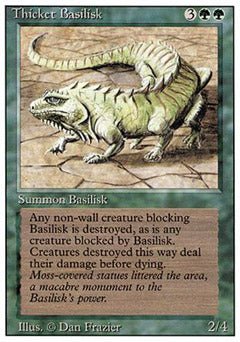 Thicket Basilisk (Revised) Near Mint - Nick Nack's Full Frontal Attack