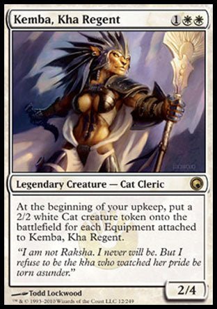 Kemba, Kha Regent (Scars of Mirrodin) Near Mint - Nick Nack's Full Frontal Attack