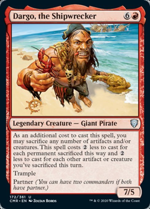 Dargo, the Shipwrecker (Commander Legends) Near Mint - Nick Nack's Full Frontal Attack