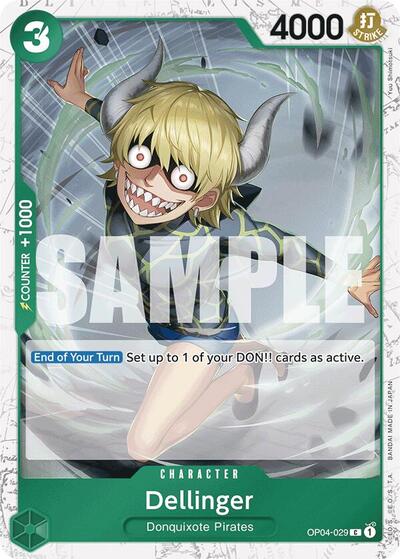 Dellinger (Jolly Roger Foil) (Premium Booster) Near Mint Foil - Nick Nack's Full Frontal Attack