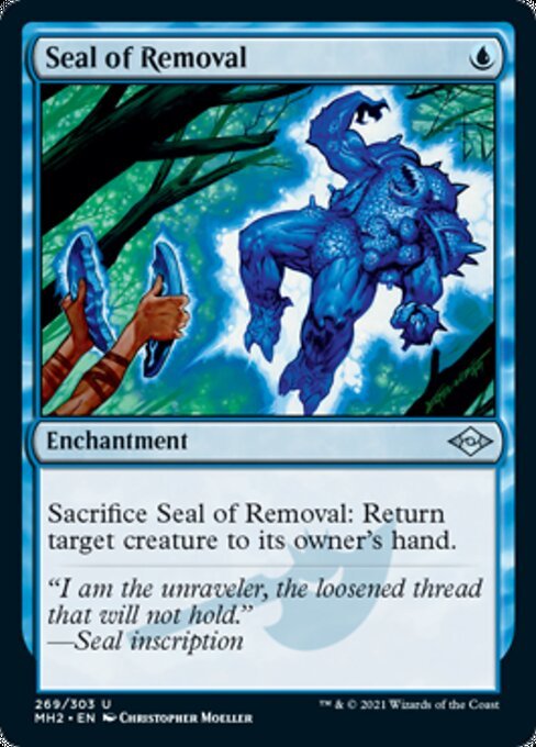 Seal of Removal (Modern Horizons 2) Light Play Foil - Nick Nack's Full Frontal Attack