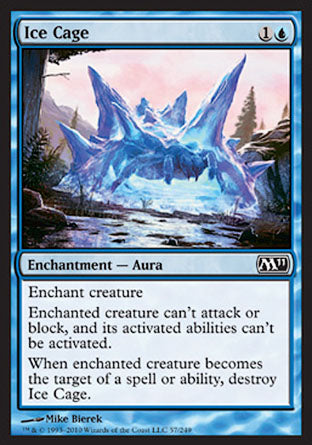 Ice Cage (Magic 2011 Core Set) Near Mint - Nick Nack's Full Frontal Attack