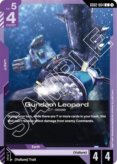Gundam Leopard (GD02 - 064) (Dual Impact) Near Mint - Nick Nack's Full Frontal Attack