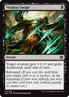 Virulent Swipe (Iconic Masters) Near Mint - Nick Nack's Full Frontal Attack