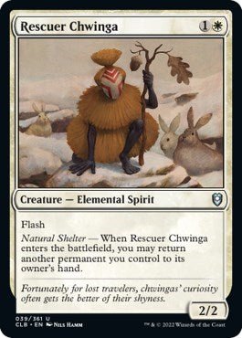 Rescuer Chwinga (Commander Legends: Battle for Baldur's Gate) Near Mint - Nick Nack's Full Frontal Attack