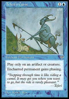 Teferi's Curse (Mirage) Light Play - Nick Nack's Full Frontal Attack