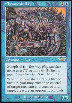 Chromeshell Crab (Legions) Light Play Foil - Nick Nack's Full Frontal Attack