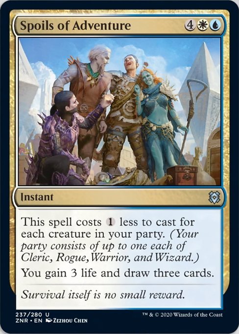 Spoils of Adventure (Zendikar Rising) Near Mint - Nick Nack's Full Frontal Attack
