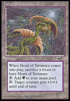 Heart of Yavimaya (Alliances) Light Play