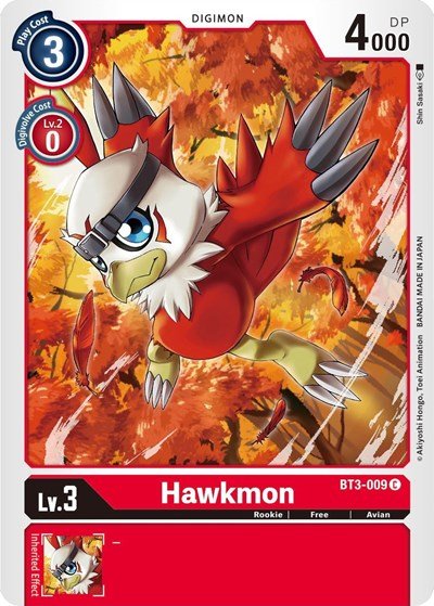 Hawkmon (Release Special Booster) Near Mint - Nick Nack's Full Frontal Attack