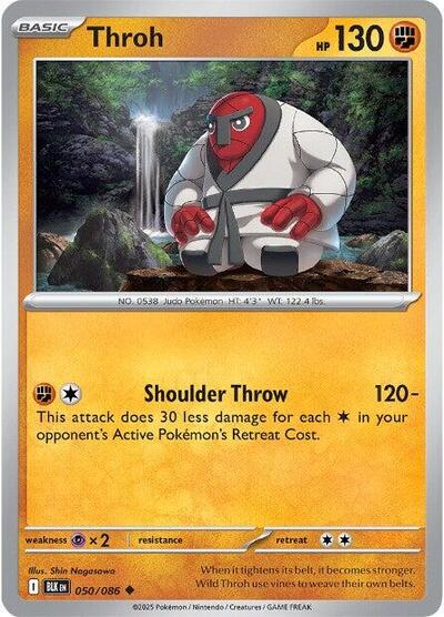 Throh (SV: Black Bolt) Near Mint Reverse Holofoil - Nick Nack's Full Frontal Attack