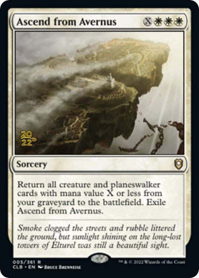 Ascend from Avernus (Promos: Prerelease Cards) Near Mint Foil - Nick Nack's Full Frontal Attack
