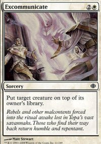 Excommunicate (Shards of Alara) Light Play - Nick Nack's Full Frontal Attack