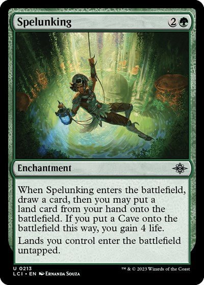 Spelunking (The Lost Caverns of Ixalan) Near Mint - Nick Nack's Full Frontal Attack