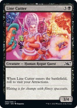 Line Cutter (Unfinity) Near Mint - Nick Nack's Full Frontal Attack