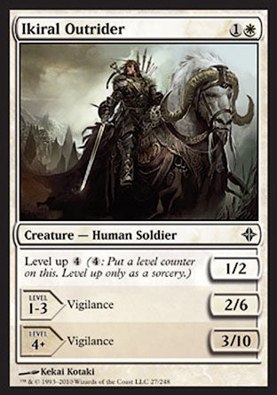Ikiral Outrider (Rise of the Eldrazi) Light Play