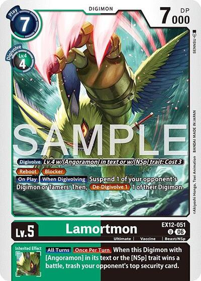 Lamortmon (Digital World Shambala) Near Mint
