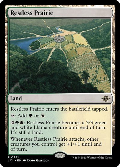 Restless Prairie (The Lost Caverns of Ixalan) Near Mint - Nick Nack's Full Frontal Attack