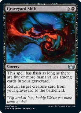 Graveyard Shift (Streets of New Capenna) Near Mint Foil