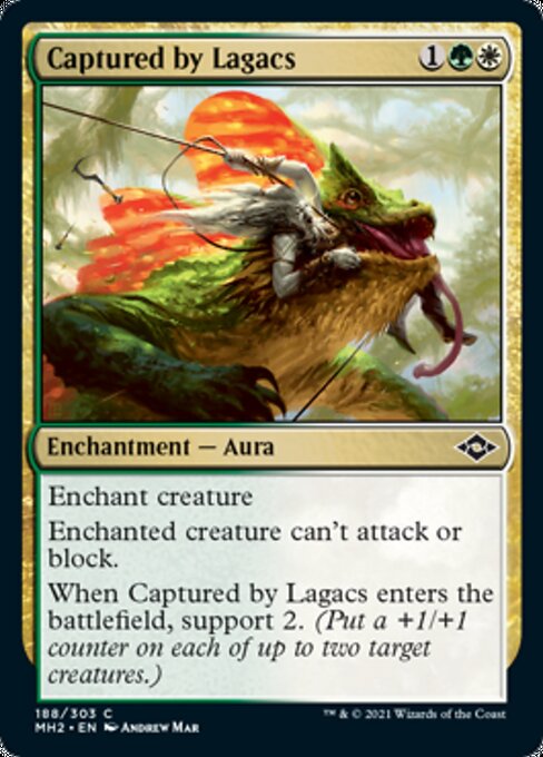 Captured by Lagacs (Modern Horizons 2) Near Mint - Nick Nack's Full Frontal Attack