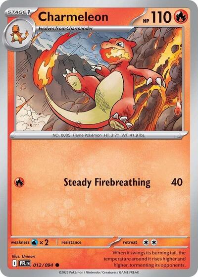 Charmeleon (ME02: Phantasmal Flames) Near Mint