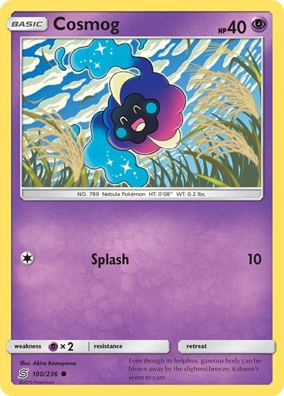 Cosmog (SM - Unified Minds) Near Mint - Nick Nack's Full Frontal Attack