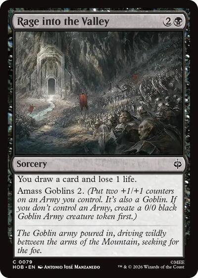 Rage into the Valley (The Hobbit) Near Mint