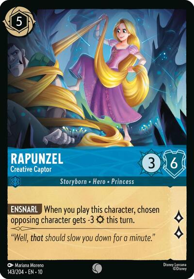 Rapunzel - Creative Captor (Whispers in the Well) Near Mint - Nick Nack's Full Frontal Attack