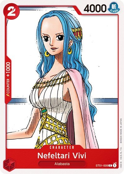 Nefeltari Vivi (Starter Deck 1: Straw Hat Crew) Near Mint - Nick Nack's Full Frontal Attack
