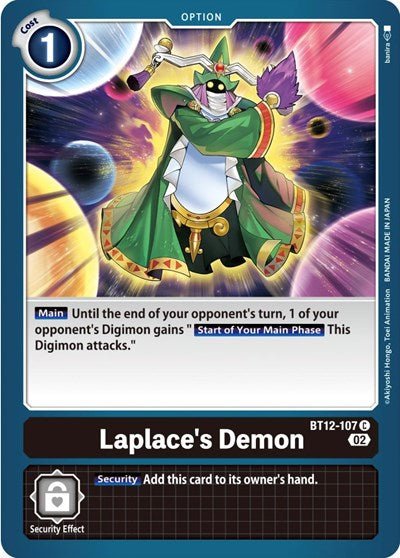 Laplace's Demon (Across Time) Near Mint - Nick Nack's Full Frontal Attack