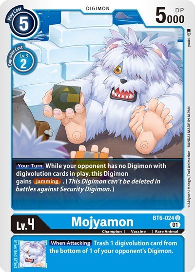 Mojyamon (Double Diamond) Near Mint - Nick Nack's Full Frontal Attack