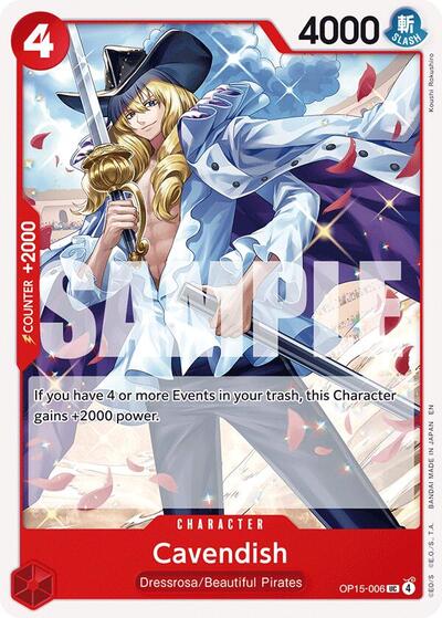 Cavendish (Adventure on Kami's Island) Near Mint - Nick Nack's Full Frontal Attack