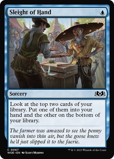Sleight of Hand (Wilds of Eldraine) Near Mint - Nick Nack's Full Frontal Attack