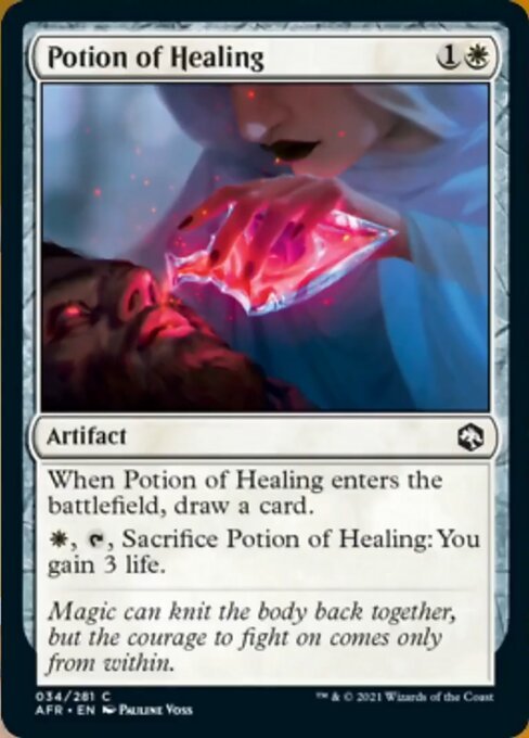 Potion of Healing (Adventures in the Forgotten Realms) Near Mint - Nick Nack's Full Frontal Attack
