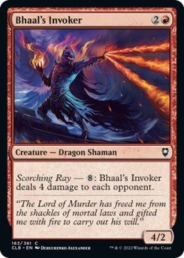 Bhaal's Invoker (Commander Legends: Battle for Baldur's Gate) Near Mint - Nick Nack's Full Frontal Attack