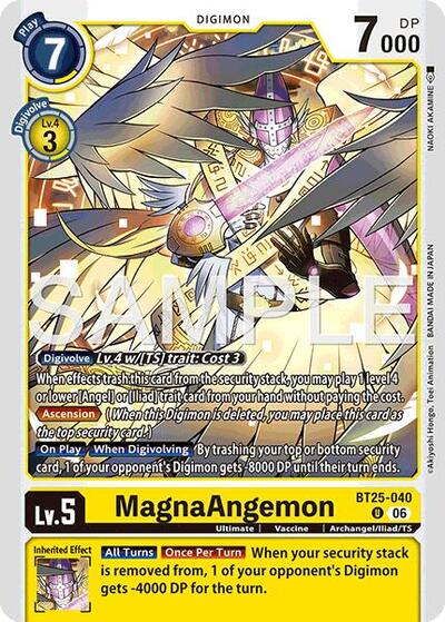 MagnaAngemon (Dual Revolution Booster) Near Mint