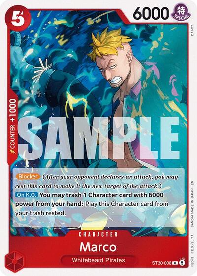 Marco (Starter Deck EX: Luffy & Ace) Near Mint