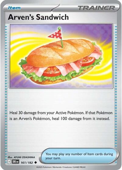 Arven's Sandwich (SV10: Destined Rivals) Near Mint - Nick Nack's Full Frontal Attack