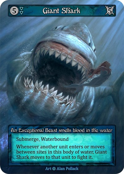 Giant Shark (Alpha) Near Mint